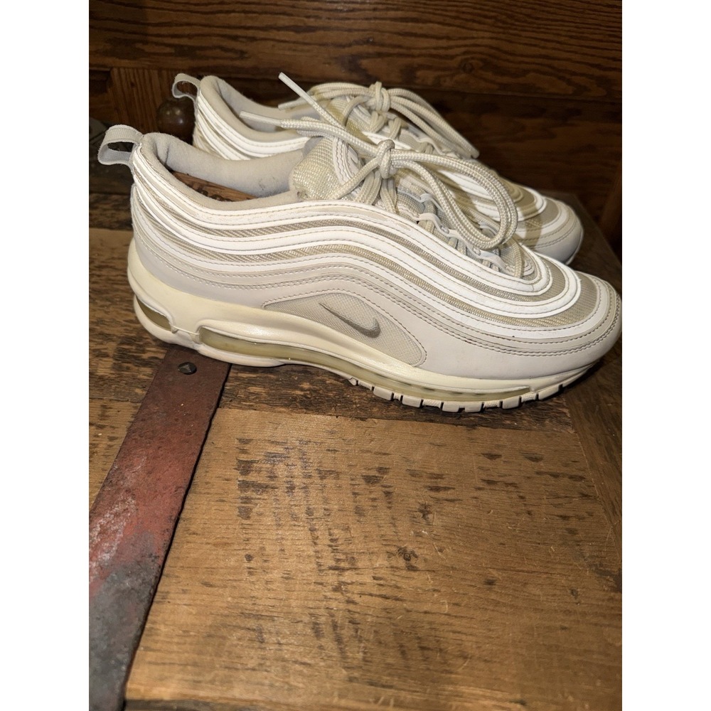 Nike Air Max 97 Pure Platinum Triple White 2019 921733-100 Women's‎ Size 10